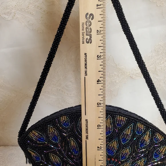 Chico's Beaded Peacock Handbag - Picture 16 of 16